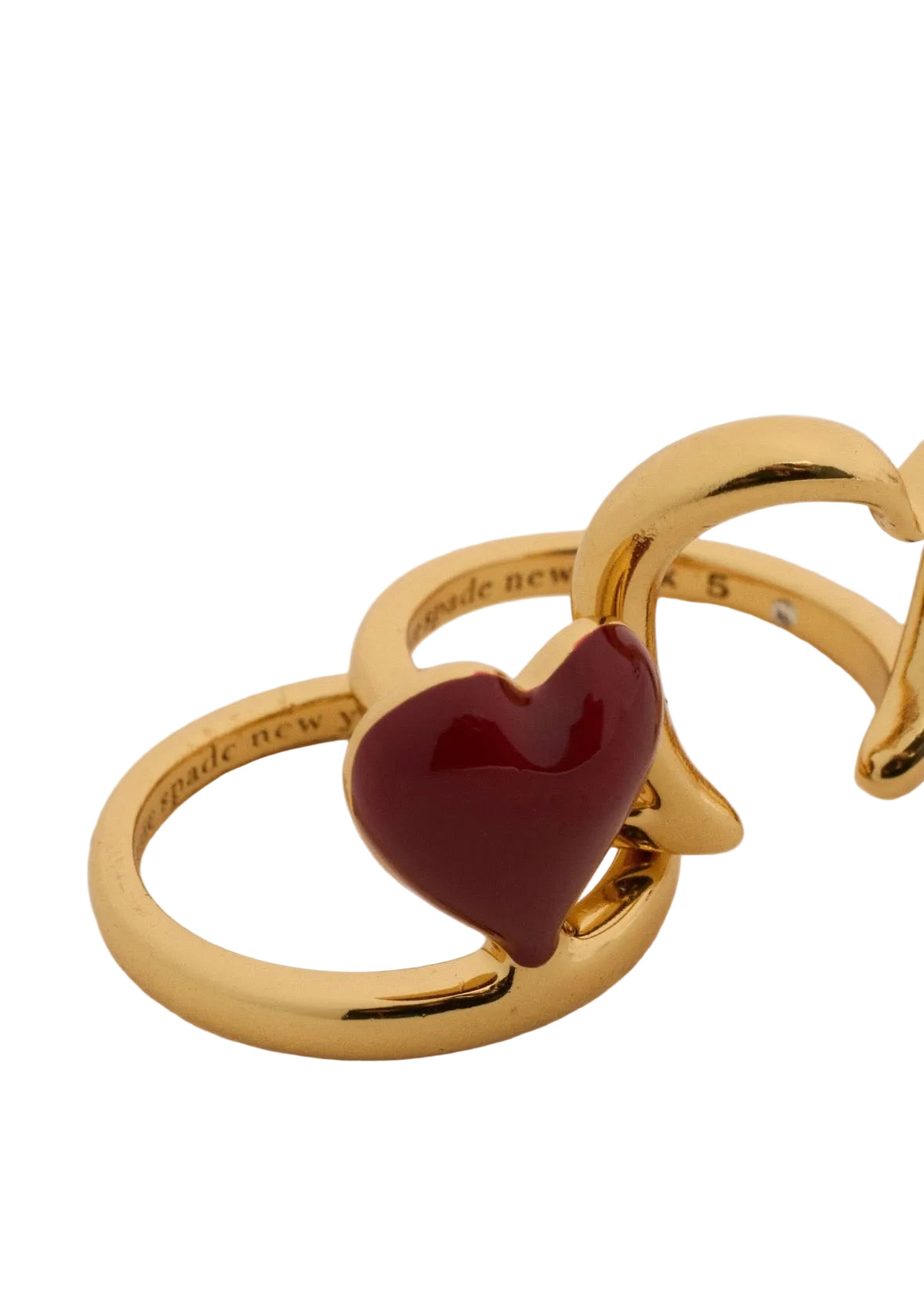 Kate Spade New York love 2in1 ring