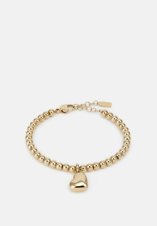 BOSS HONEY HEART BEADS - Armband - gold-coloured