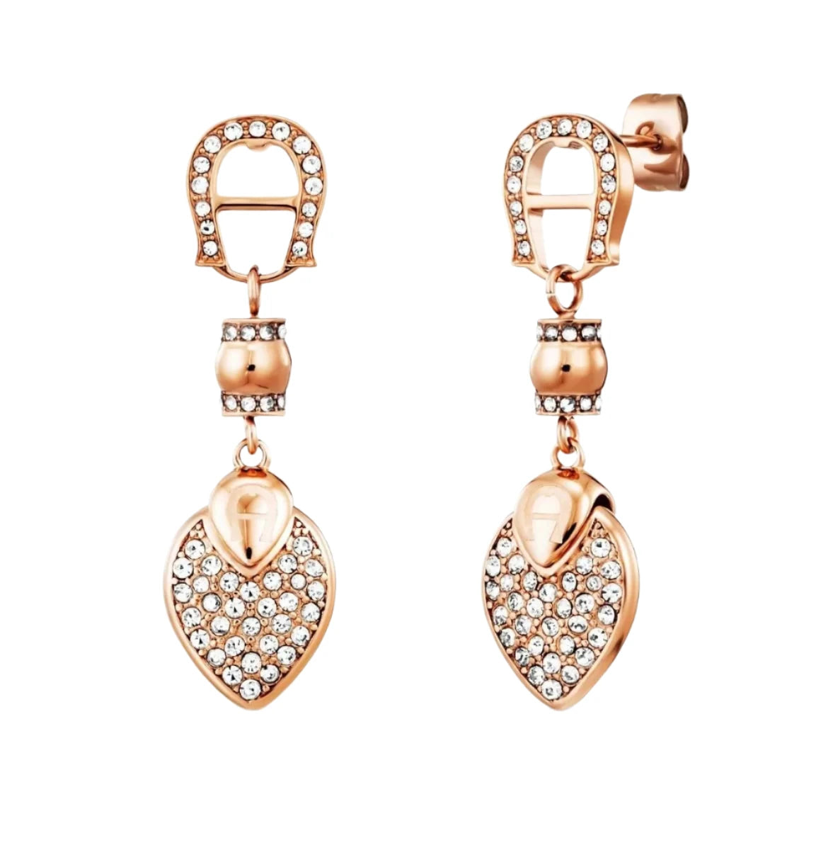 AIGNER Earrings - rose gold colored