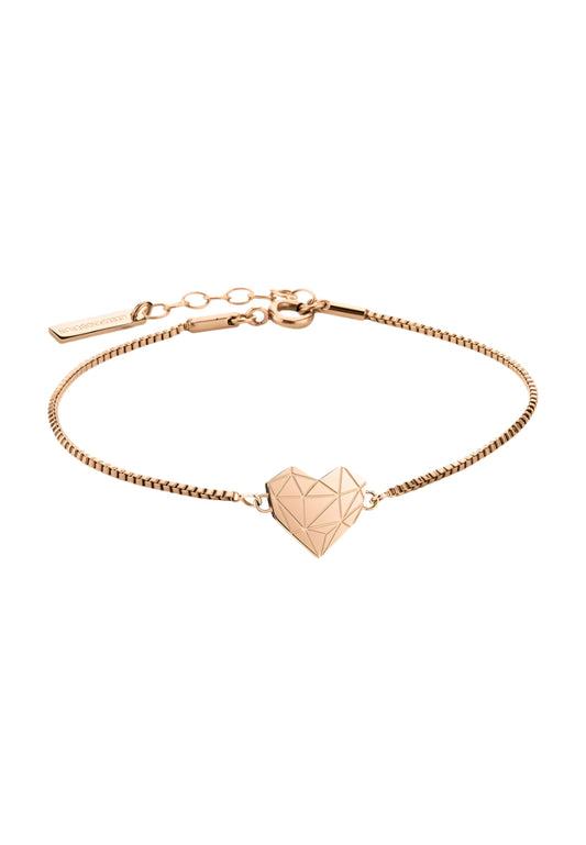 Liebeskind Berlin Broken Heart Bracelet Rose-Gold
