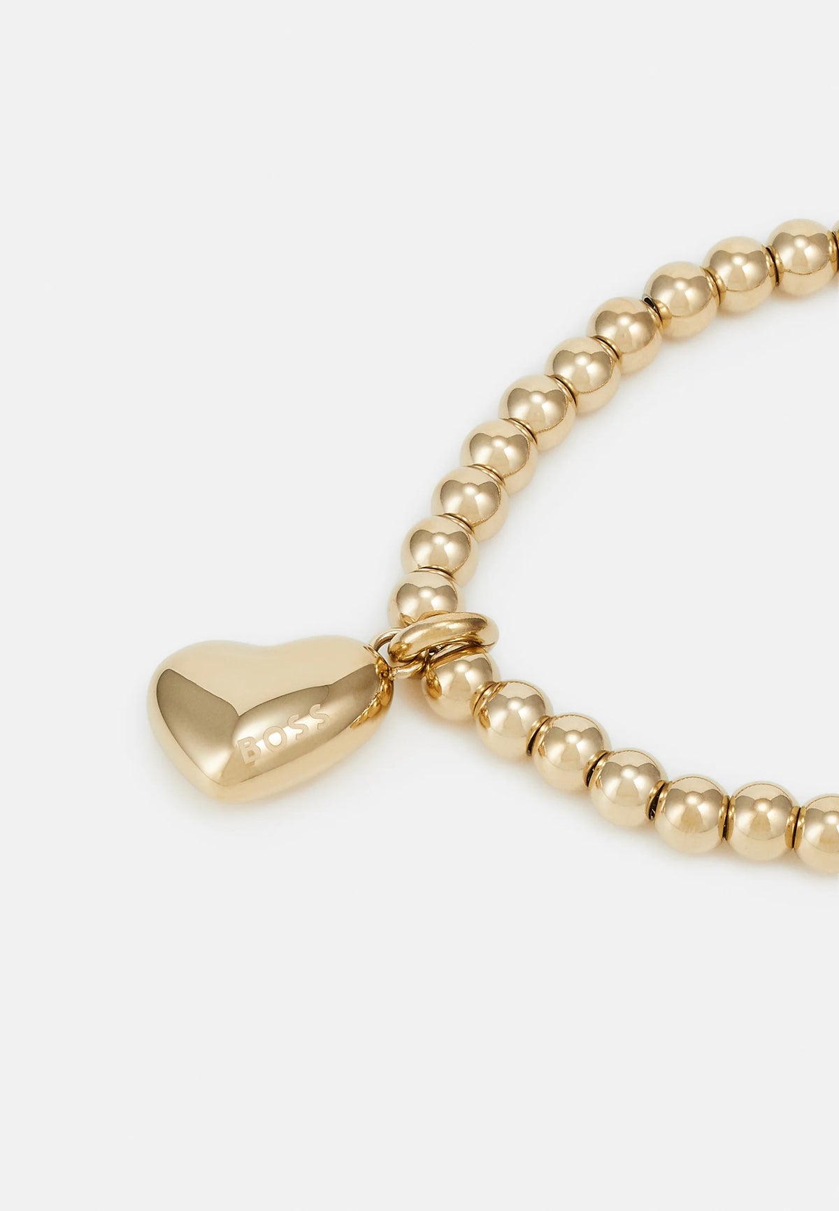 BOSS HONEY HEART BEADS - Armband - gold-coloured